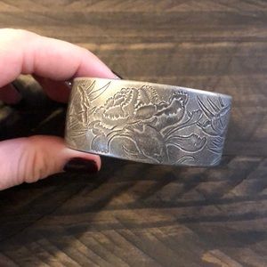 Salisbury pewter cuff bracelet